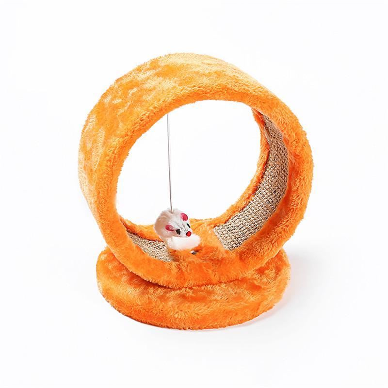introductie van het ronde kattenspeeltje