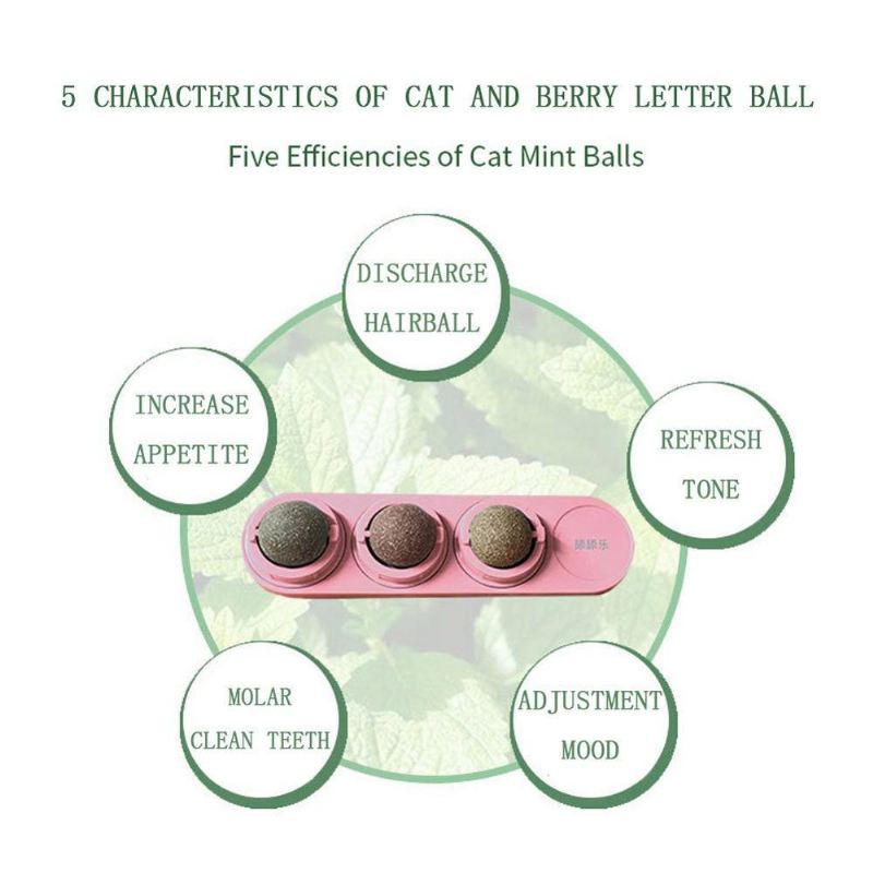 kat catnip molaire bijtbal speeltje