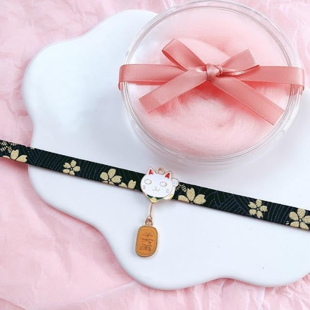 kat choker in japanse stijl