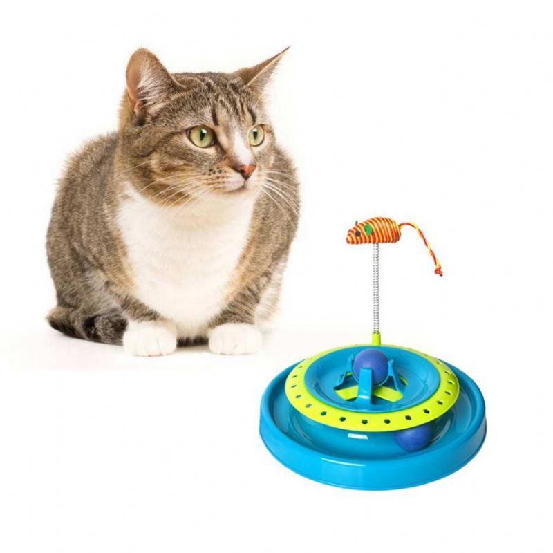 kat draaitafel puzzelspeelgoed