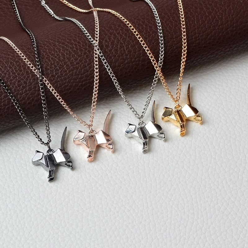 kat silhouet hanger ketting sieraden