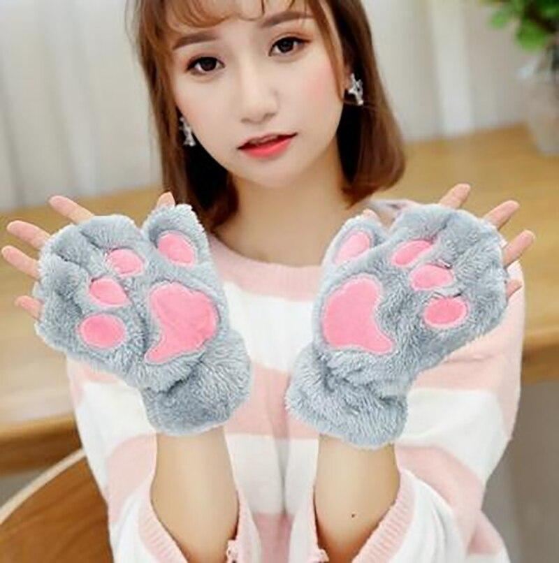 kattenpoot vingerloze handschoenen