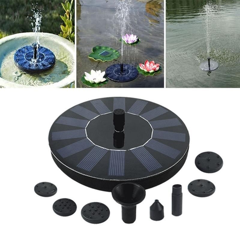 kit voor het besproeien van fonteinen op zonne-energie