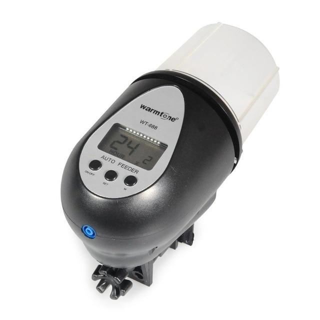 lcd-scherm aquarium visvoer feeder