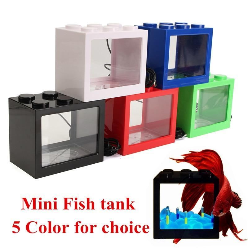 led-licht mini bouwsteen aquarium