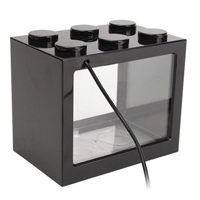 led-licht mini bouwsteen aquarium