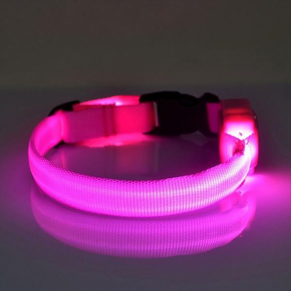 led light-up knipperende glow in the dark kraag