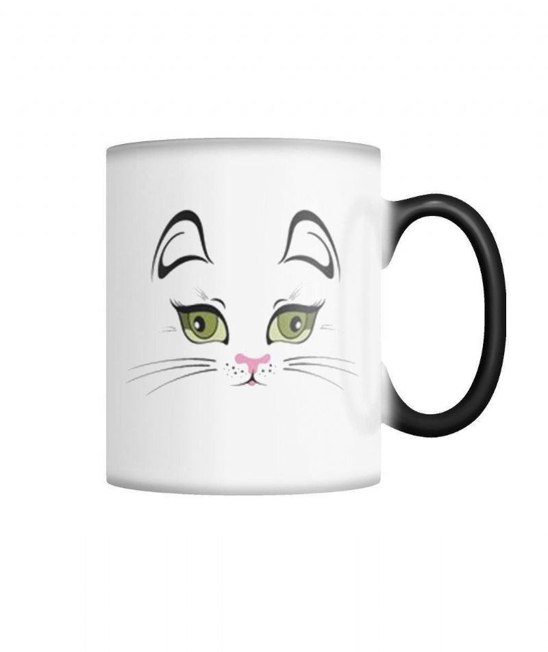 limited edition schattige kat kleur veranderende mok