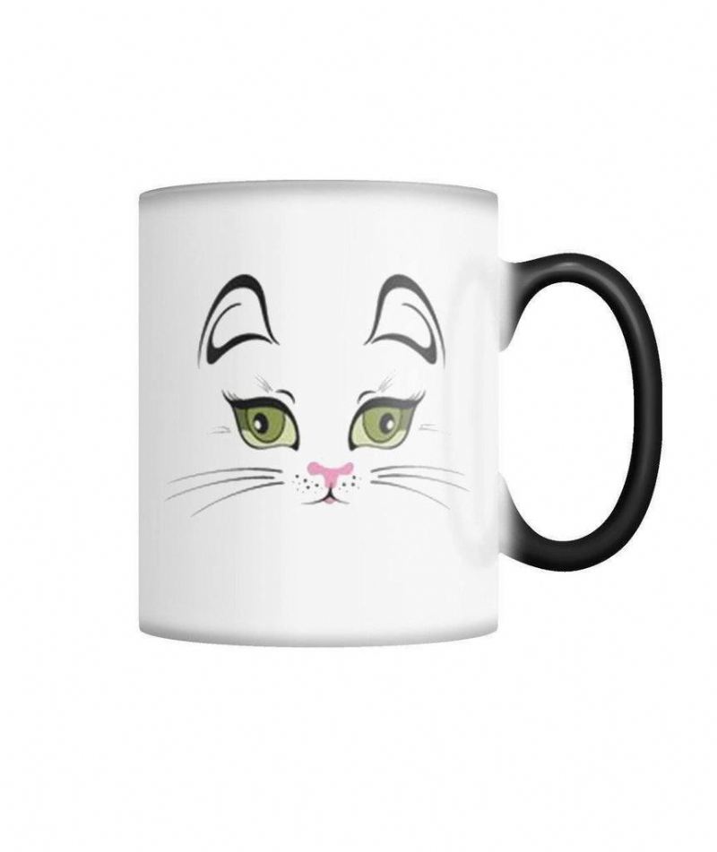 limited edition schattige kat kleur veranderende mok