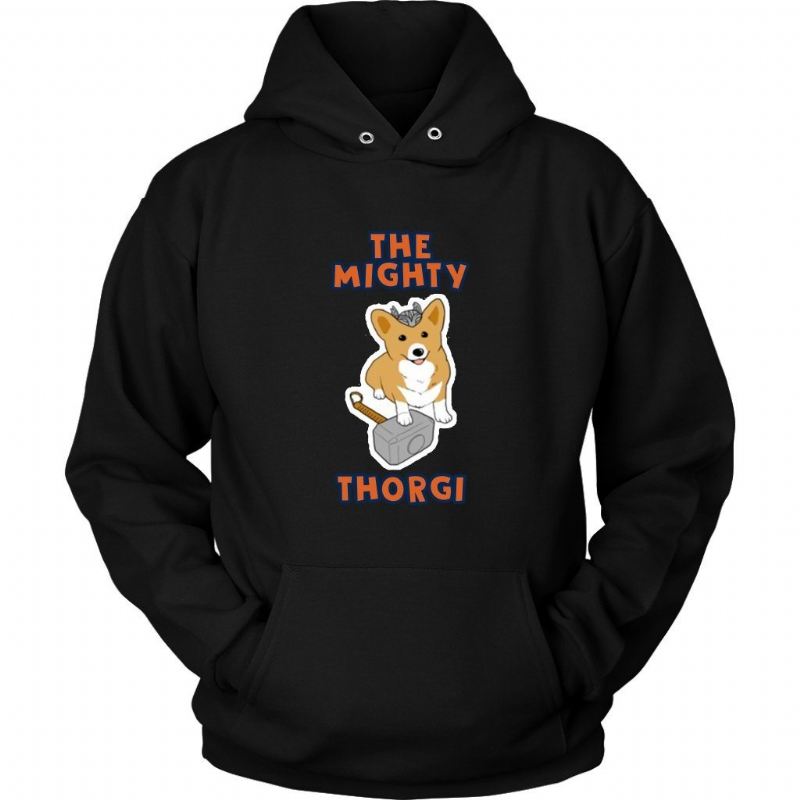 machtig thorgi hoodie-ontwerp