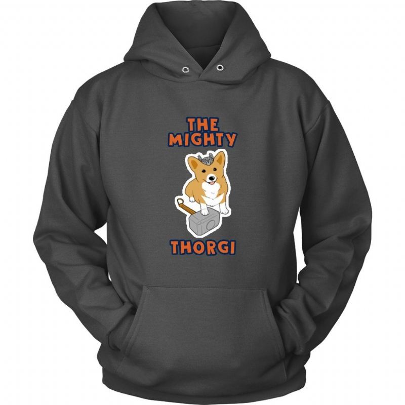machtig thorgi hoodie-ontwerp