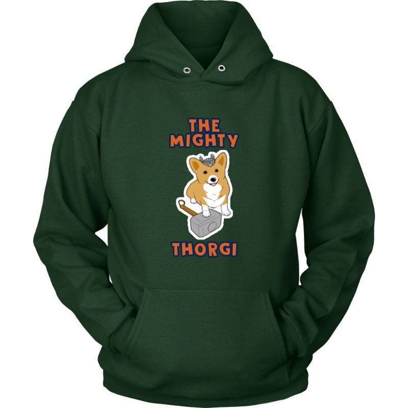 machtig thorgi hoodie-ontwerp