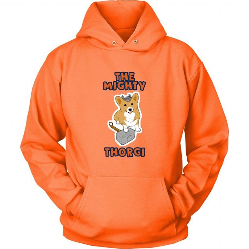 machtig thorgi hoodie-ontwerp