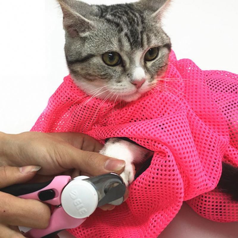 multifunctionele kattenverzorging en -reiniging netzak