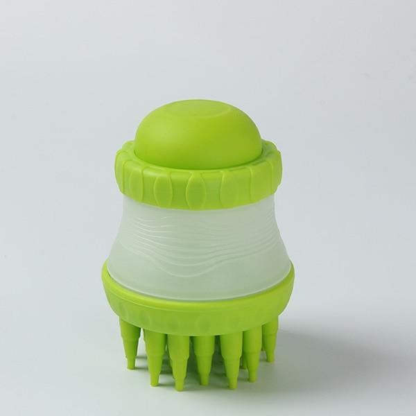 multifunctionele siliconen dispenserborstel voor huisdierenzeep
