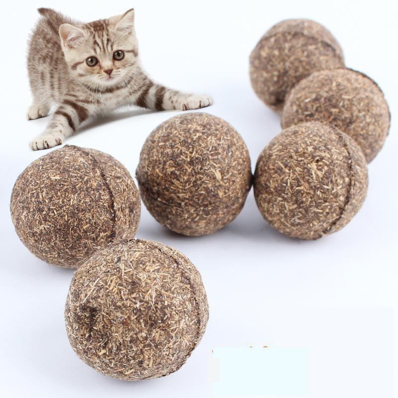 natuurlijke catnip ball kattenspeeltje