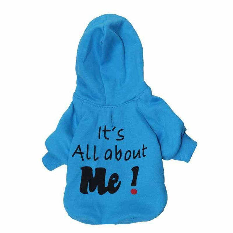 nieuw huisdier shirt met letterprint en hoodie