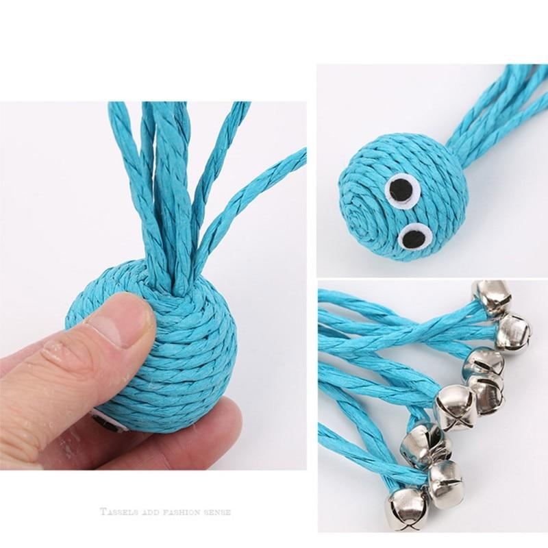 octopus kattenbel speelgoed