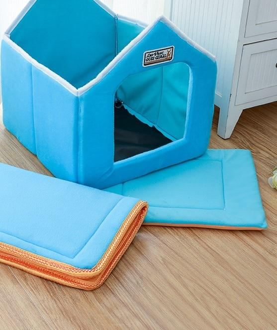 opvouwbaar bed met mat voor huisdieren