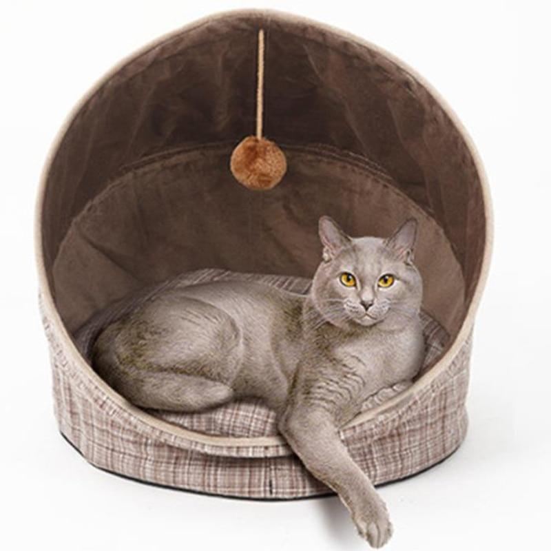 opvouwbare kattenslaapbank met balspel