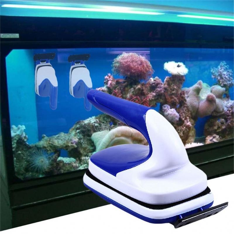 praktische drijvende magnetische aquariumborstel