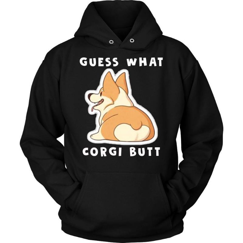 raad eens wat corgi butt hoodie