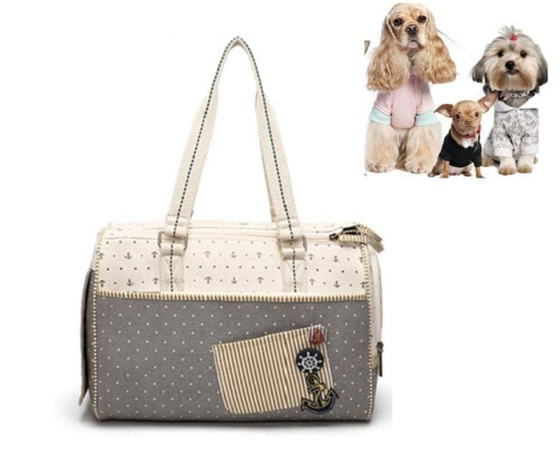 schattige draagbare handtas voor huisdieren