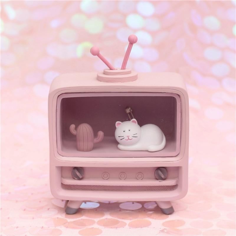 schattige kat mini lamp