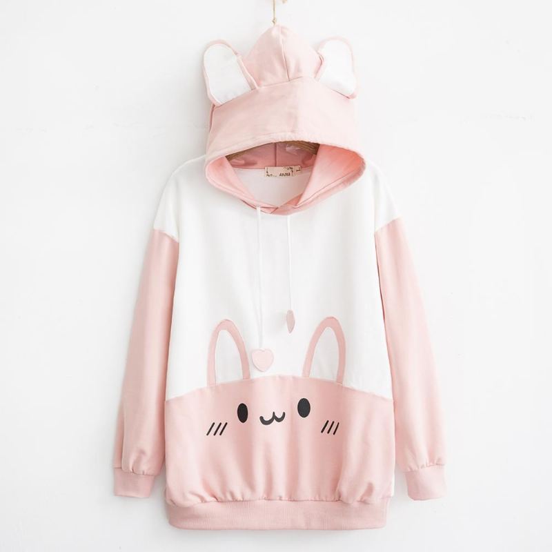 schattige konijn hoodie