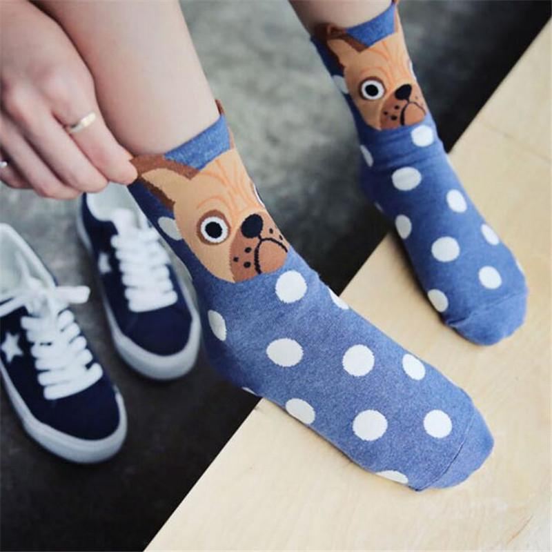 schattige sokken met hondenprint