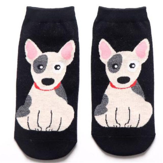 schattige sokken met hondenprint