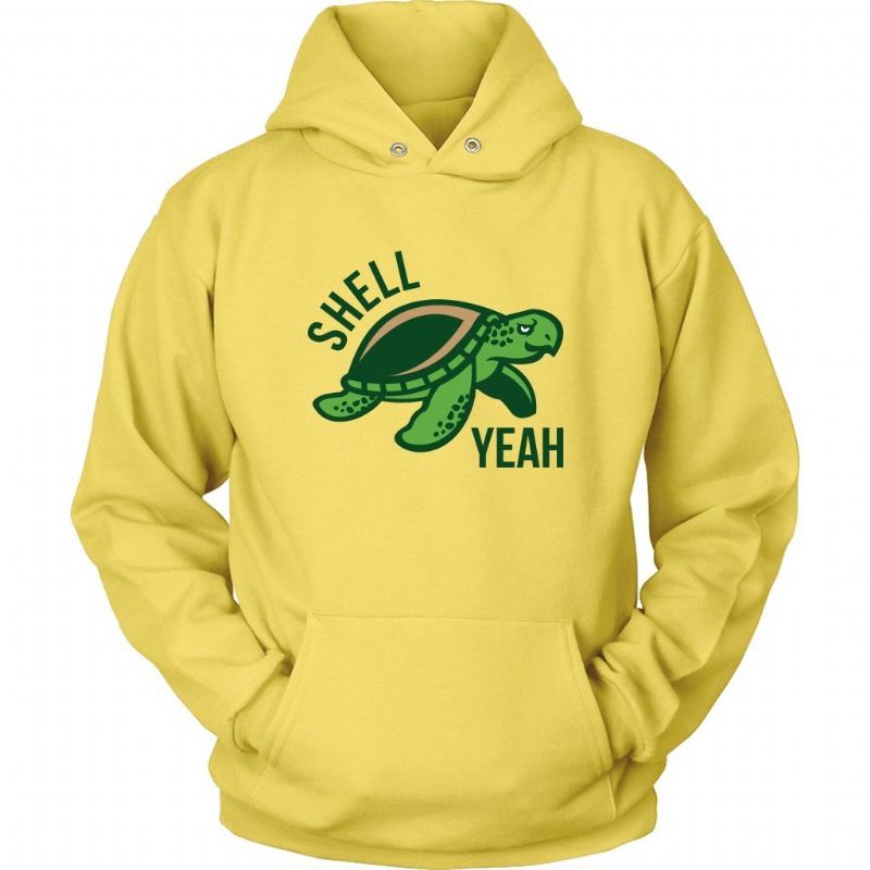 shell ja schildpad hoodie ontwerp