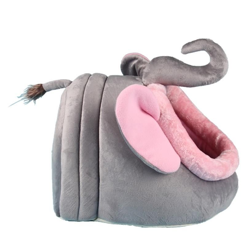slaapzak voor huisdieren in de vorm van een olifant