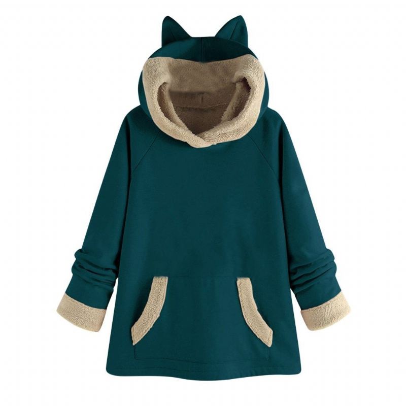 sweater met lange mouwen met kattenoren