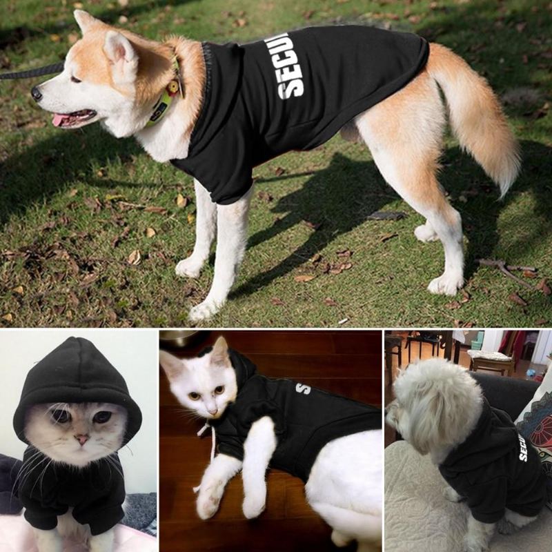 trendy hoodie voor uitloper van huisdieren