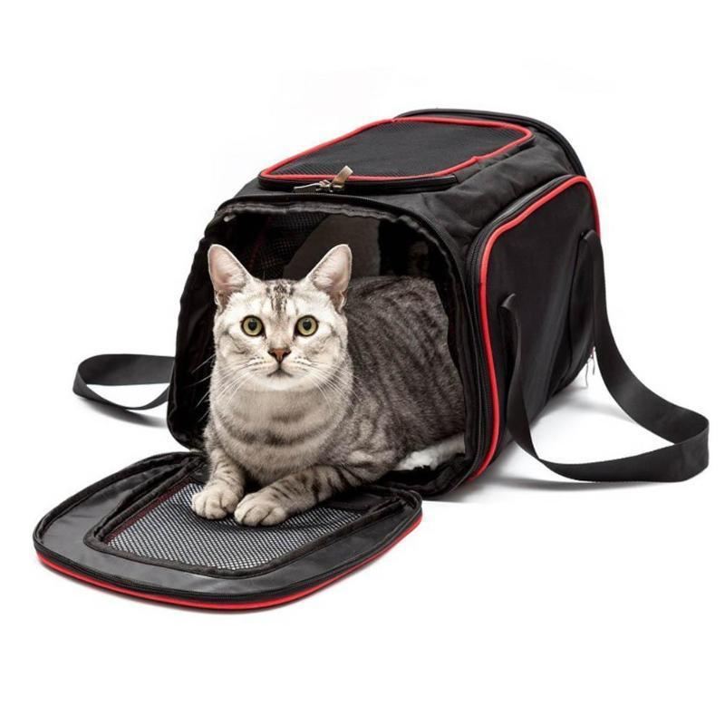 uitbreidbare veilige draagtas voor schoudertas voor huisdieren