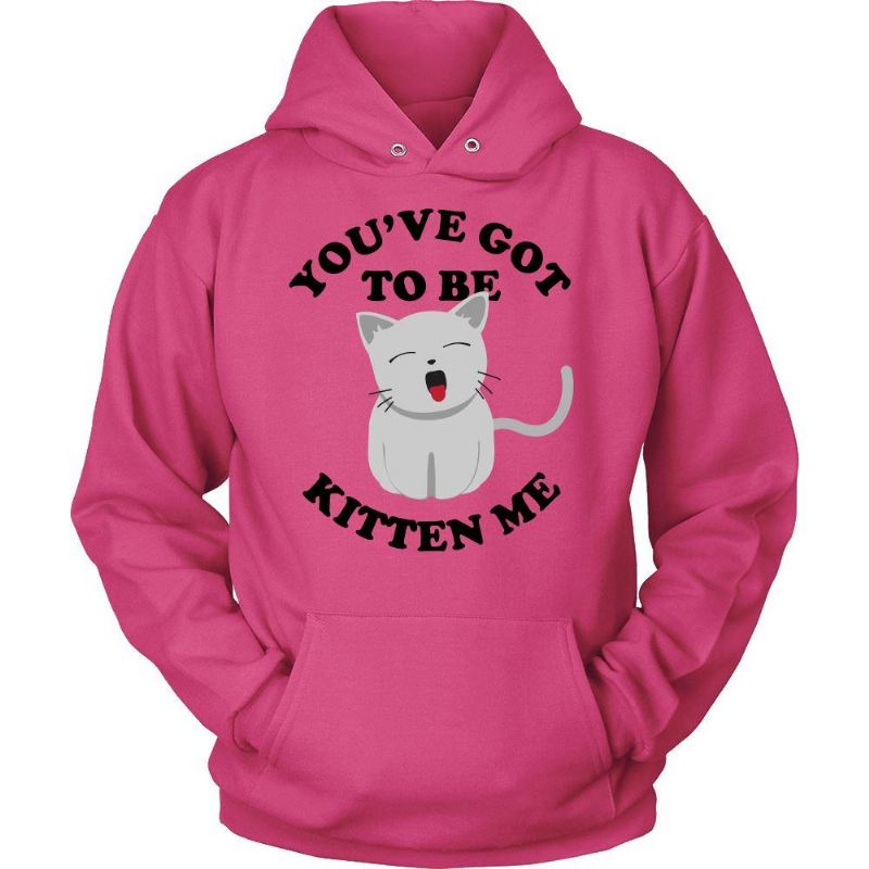 uniek ontwerp dat je krijgt als kitten me hoodies