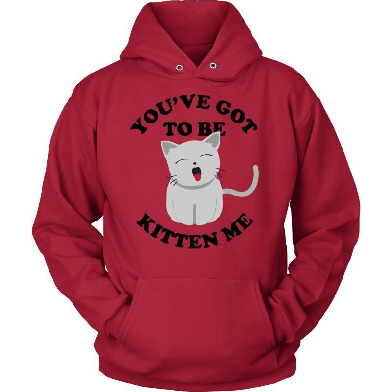 uniek ontwerp dat je krijgt als kitten me hoodies