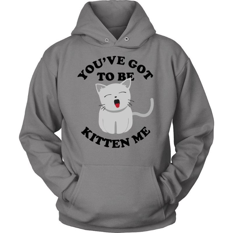 uniek ontwerp dat je krijgt als kitten me hoodies