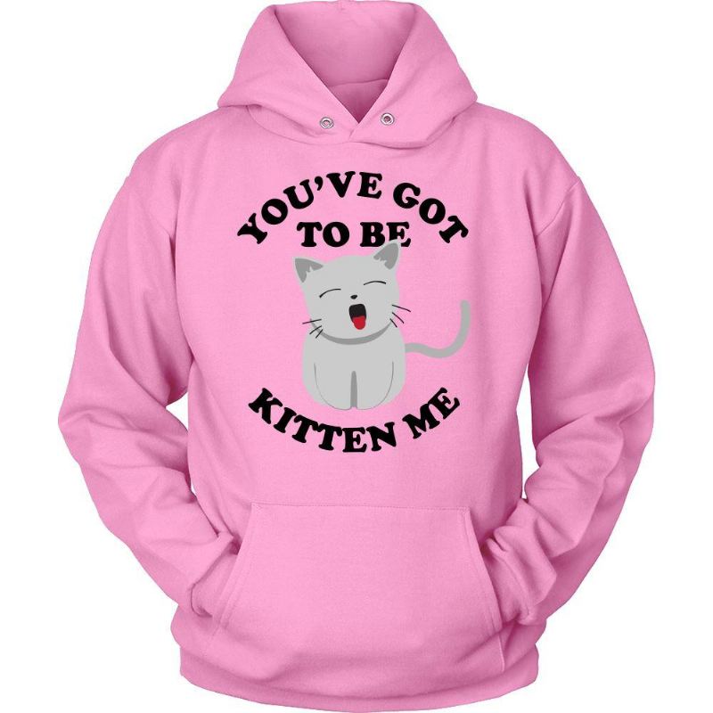 uniek ontwerp dat je krijgt als kitten me hoodies