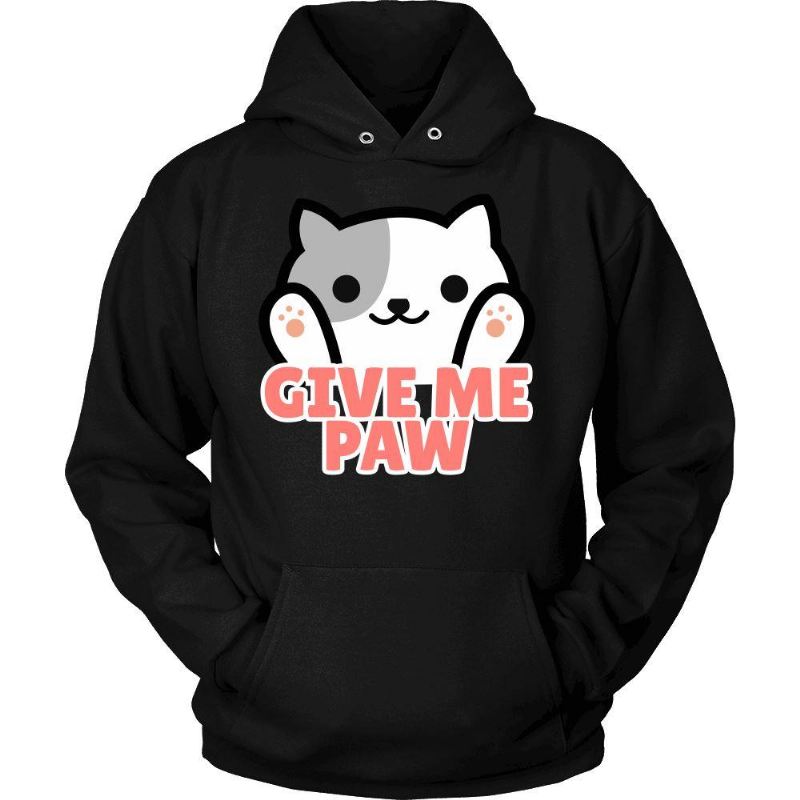 uniek ontwerp give me paw hoodies