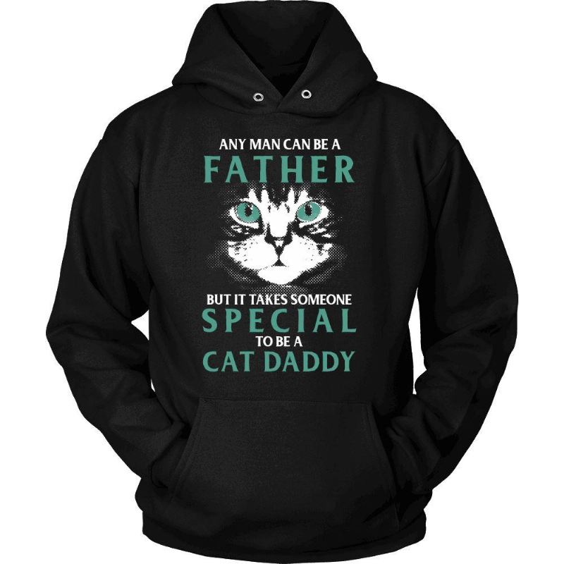 uniek ontwerp kat papa hoodies