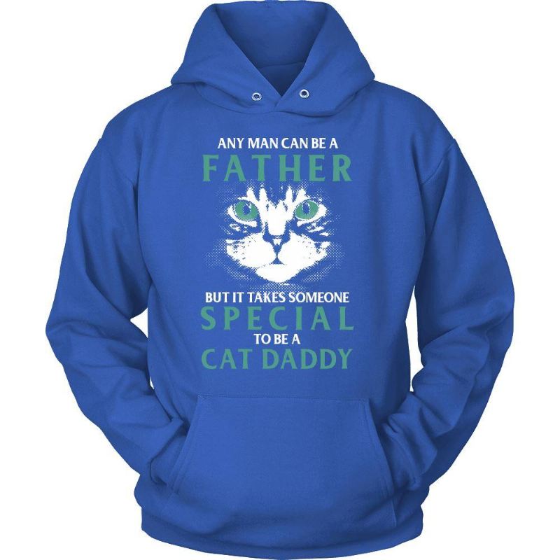 uniek ontwerp kat papa hoodies