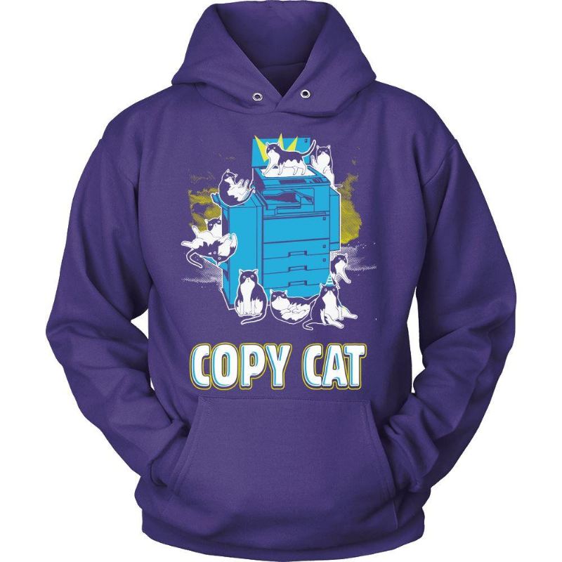 uniek ontwerp kopiëren kat hoodies