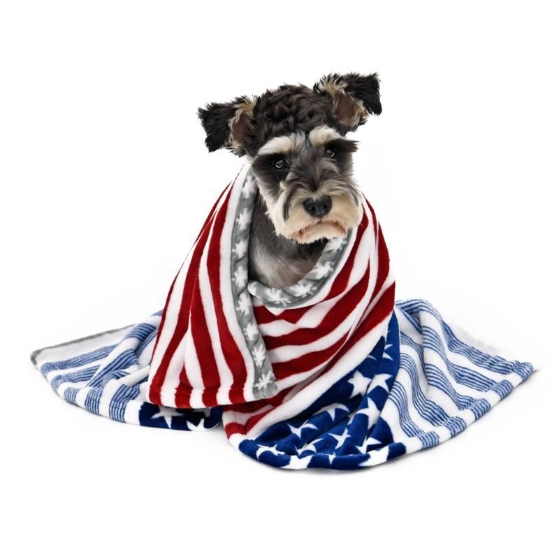 usa ster gestreept design handdoek