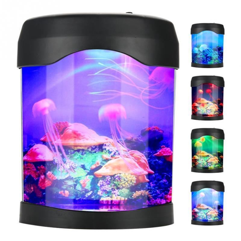 usb mini aquarium kleur veranderend licht
