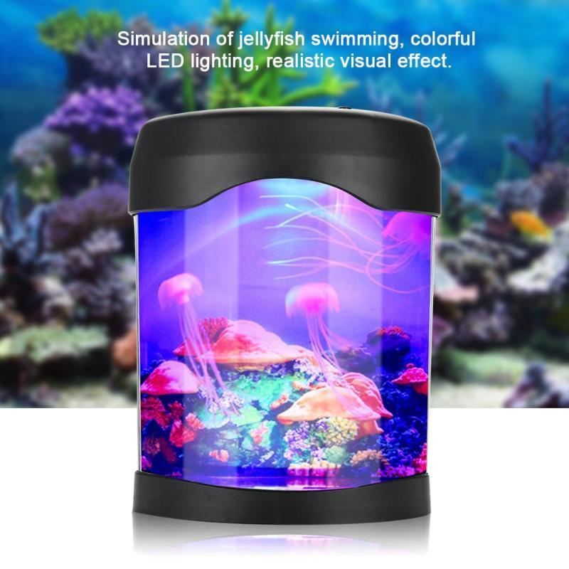 usb mini aquarium kleur veranderend licht