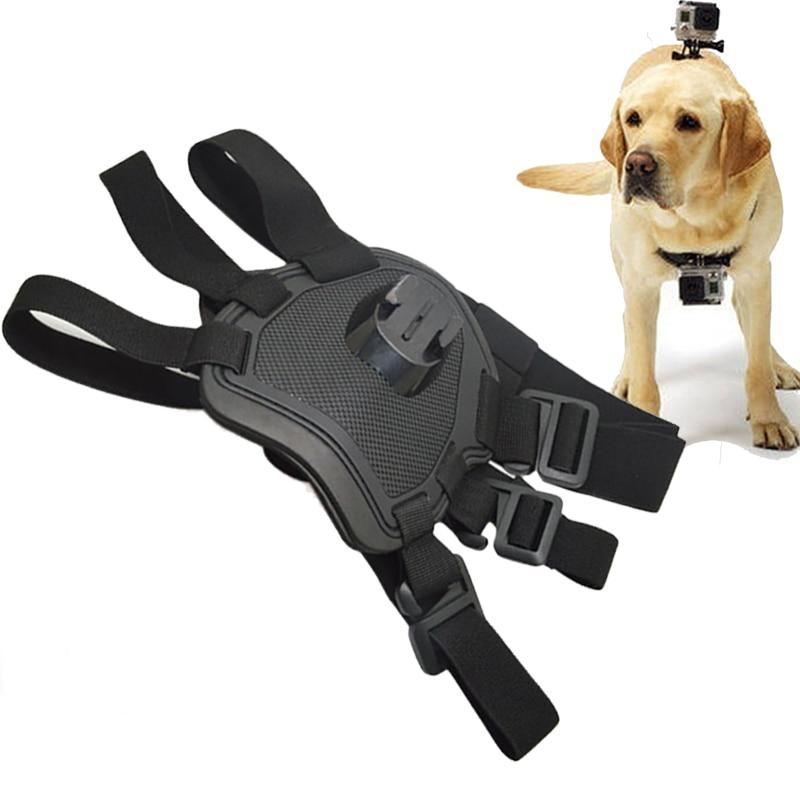 verstelbaar elastisch harnas voor huisdieren met ophaalmechanisme aan de achterkant voor gopro-actiecamera