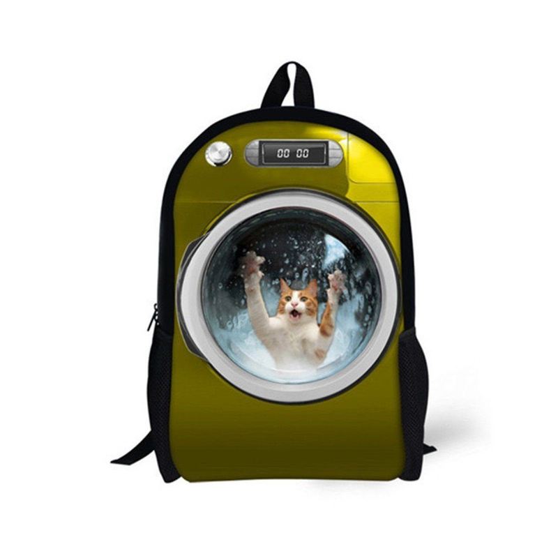waterdichte 3d-kattenmachine ontwerpt rugzakken