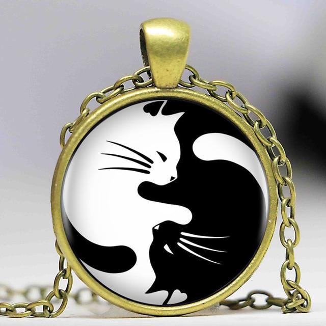 yin yang katten kettinghanger